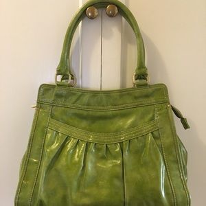 Melie Bianco Green Satchel